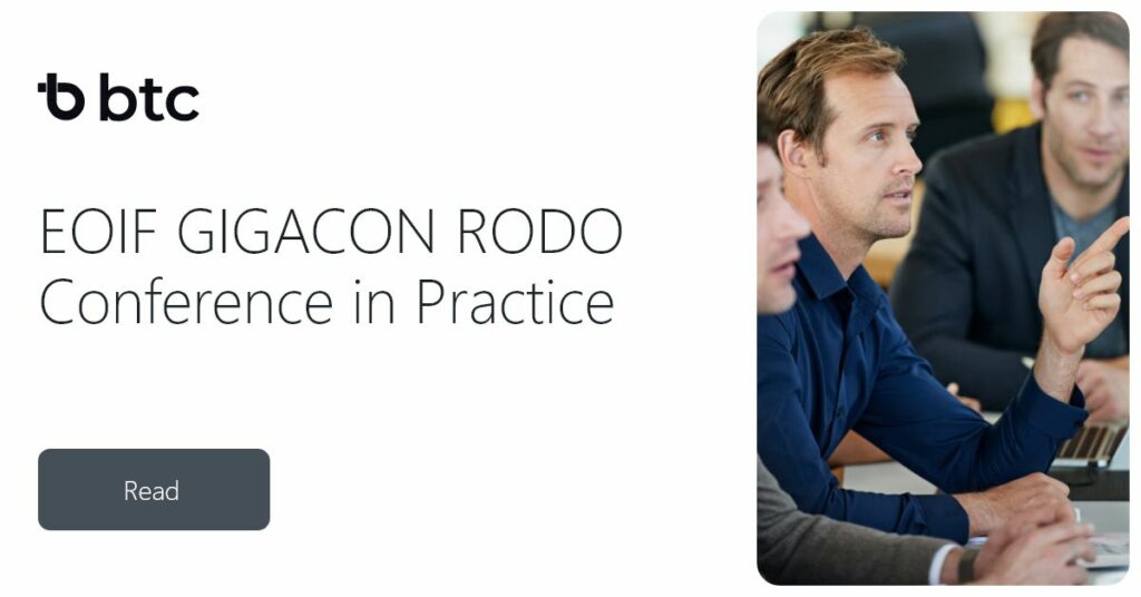 EOIF GIGACON RODO Conference in Practice