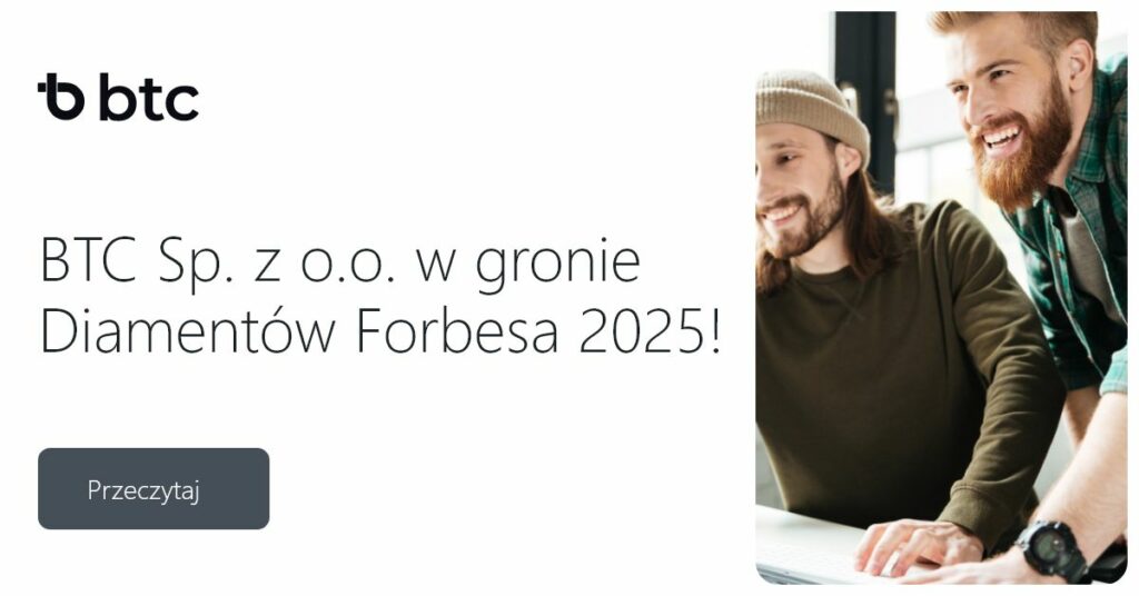 BTC Sp. z o.o. w gronie Diamentów Forbesa 2025!