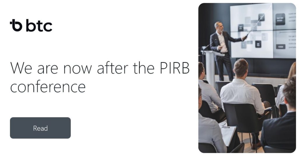 We are now after the PIRB conference