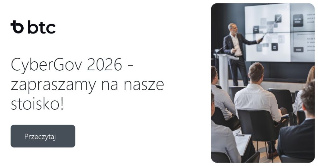 CyberGov 2026 - zapraszamy na nasze stoisko! 